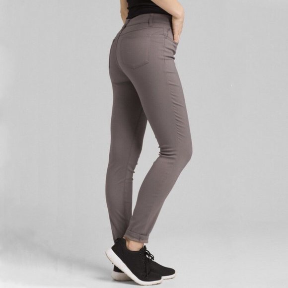 NWT prAna Briann Pant - Short Inseam 6 Moonrock Quick-Dry UPF 50+ - Picture 6 of 16